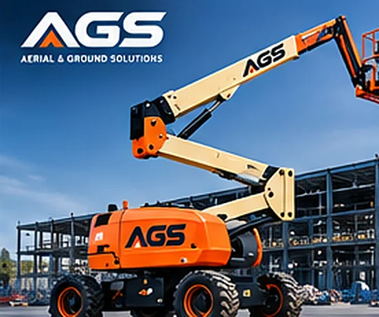 Articulating boom lift AGS